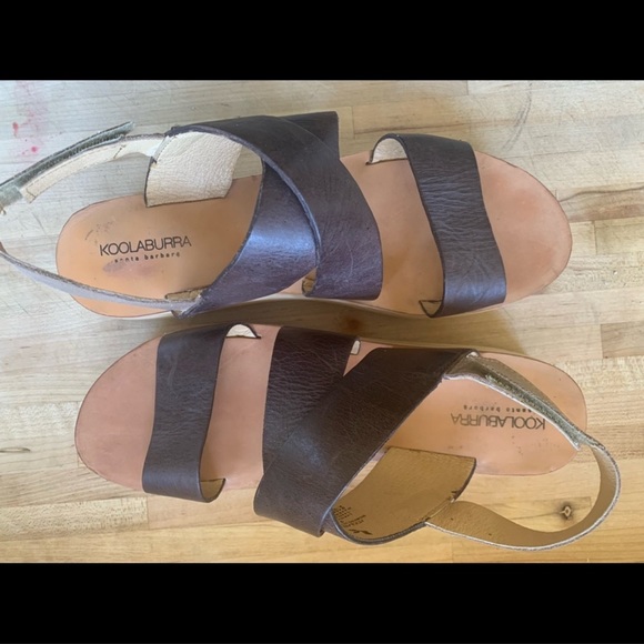 UGG Koolaburra Wood & Leather Platform/Wedge - Picture 6 of 8